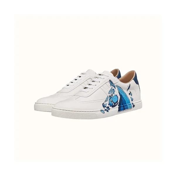 Hermes 2020 Mens Leather Sneakers - 에르메스 2020 남성용 … - 1