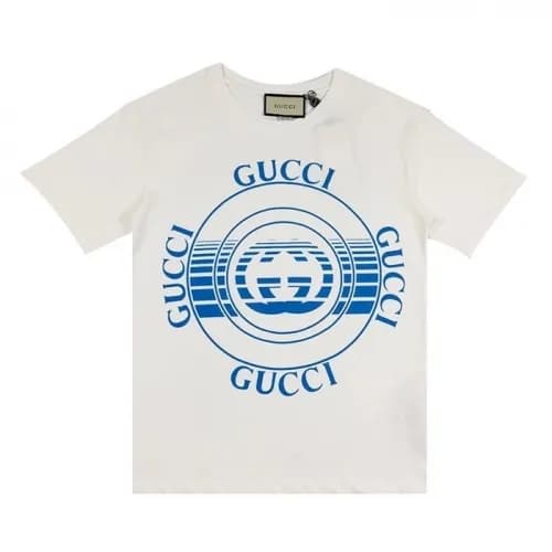 [매장판]Gucci 2020 Mm/Wm Logo Cotton Short Sleeved Ts… - 1