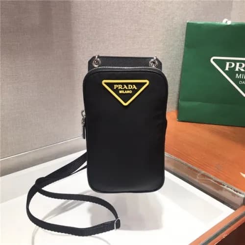[프라다]Prada Men's Nylon Phone Bag 11cm - 프라다 남… - 1
