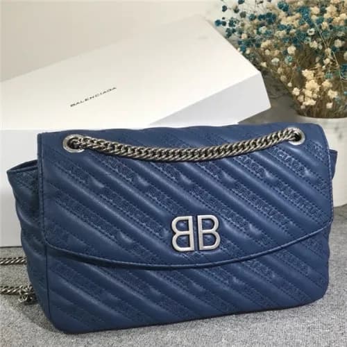 [발렌시아가] Balenciaga 2020 BB Round Shoulder Bag,26c… - 1