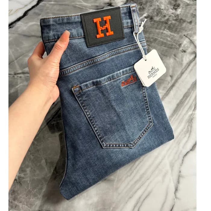 [에르메스]Hermes 2025 Mens Business Cotton Pants - 에르메… - 1