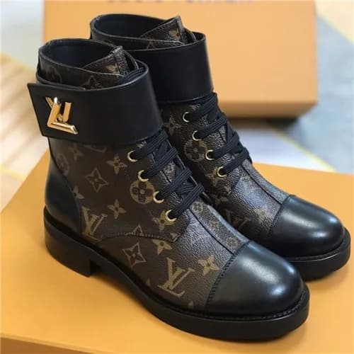 Louis Vuitton 2020 Women's Leather Ankle Boots… - 1
