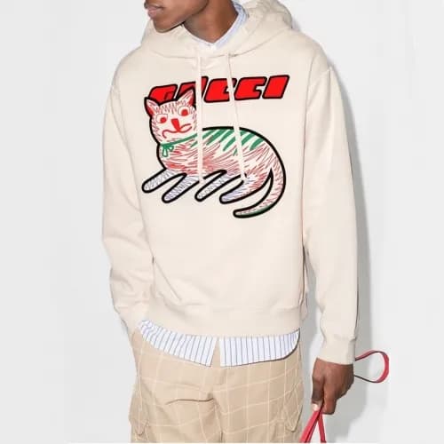 [구찌]Gucci 2020 Mm/Wm Logo Casual Oversize Cotton H… - 1