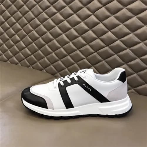 Prada 2020 Men's Leather Sneakers - 프라다 2020 남… - 1