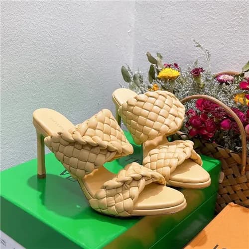 Bottega Veneta 2021 Women's Leather High Heel … - 1