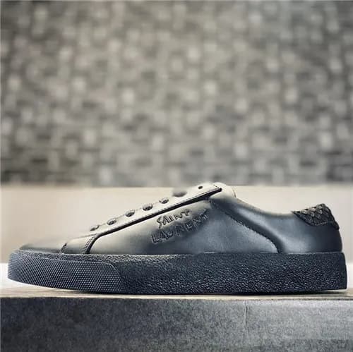[매장판]Saint Laurent 2021 Men's Leather Sneakers… - 1