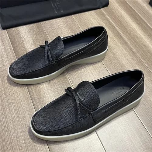 [매장판]Ermenegildo Zegna 2021 Men's Leather Loaf… - 1