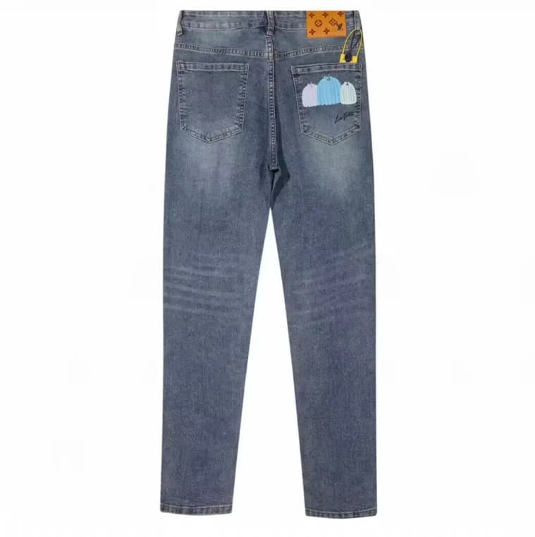 Louis vuitton Mens Monogram Casual Pants White - … - 1
