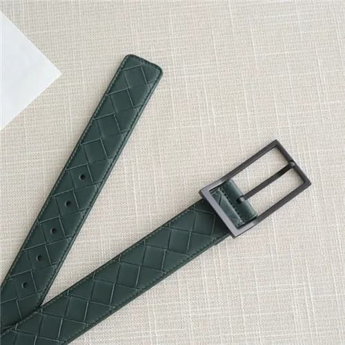 Bottega Veneta 2021 Men's Leather Belt,3.5cm,B… - 1