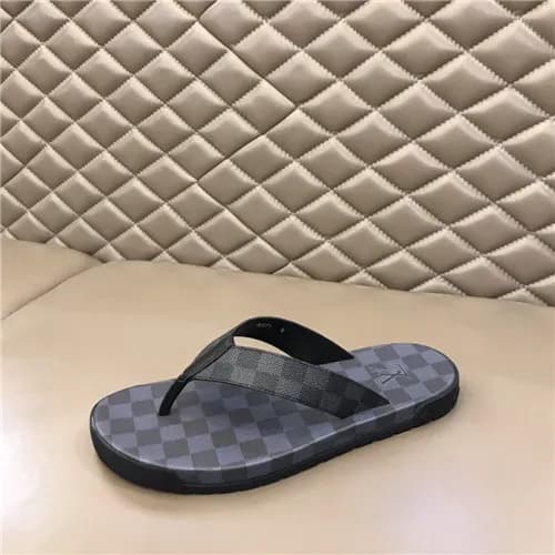 Louis Vuitton 2021 Men's Leather SlipperLOUS2… - 1