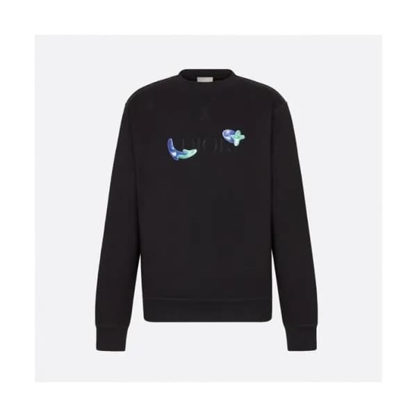 Dior Mens Logo Casual Cotton Tshirts Black - 디올 2… - 1