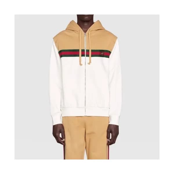 Gucci Mm/Wm Logo Casual Hoodie Camel - 구찌 2021 남/… - 1