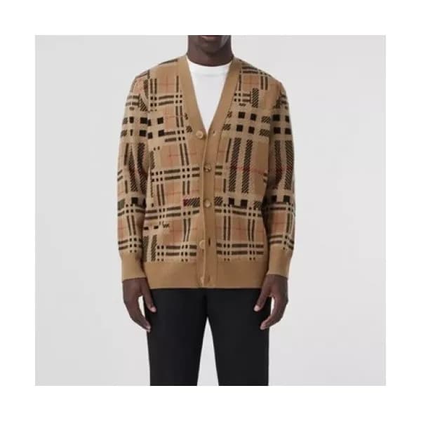 Burberry Mm/Wm Vintage V-neck Cardigan - 버버리 2021… - 1