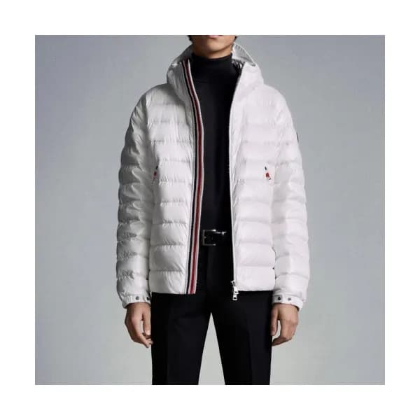 Moncler Unisex Casual Duck-down Padding White - 몽… - 1