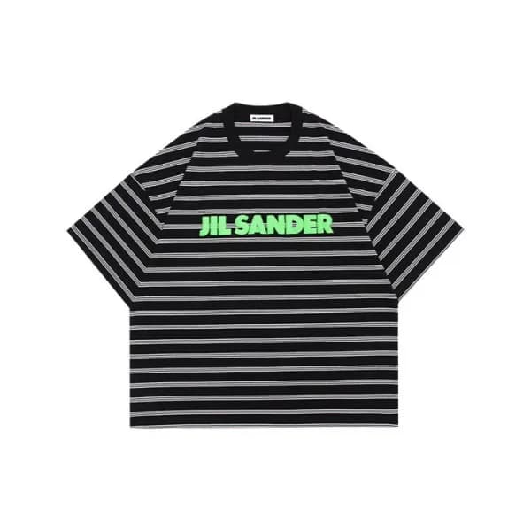 질샌더 남성 크루넥 블랙 반팔티 - Mens Black Tshirts - jil0045x - 1