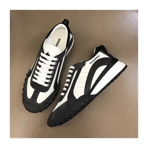 디스퀘어드 남성 트렌디 다크그레이 스니커즈 - Mens Dark-gray Sneakers … - 1