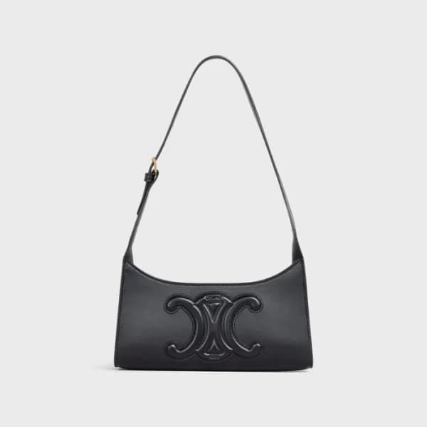 셀린느 여성 로고 블랙 숄더백 - Womens Black Shoulder Bag - cel… - 1