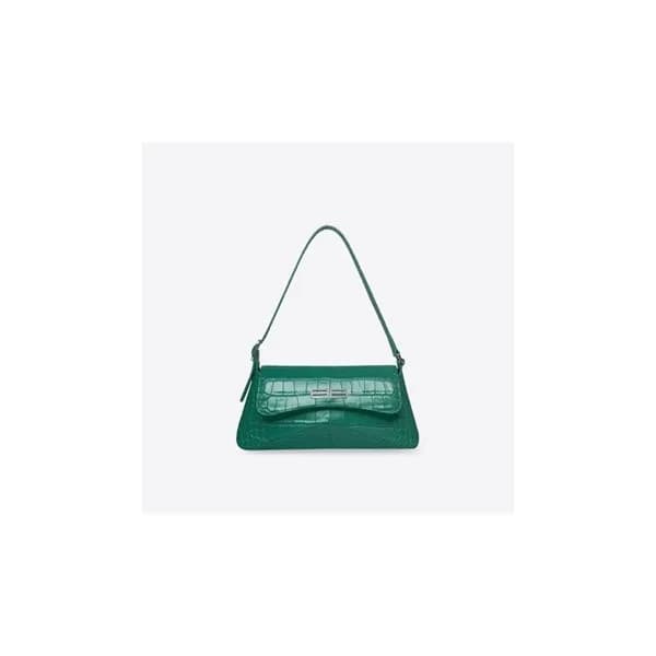 발렌시아가 여성 시그니처 그린 숄더백 - Womens Green Shoulder Bag -… - 1