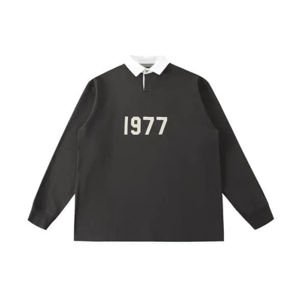 피어오브갓 남성 클래식 그레이 긴팔티 - Mens Gray Tshirts - fea0424… - 1