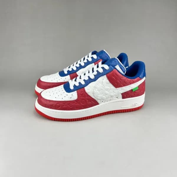 루이비통 남성 트렌디 레드 스니커즈 - Mens Red Sneakers - lou05157… - 1
