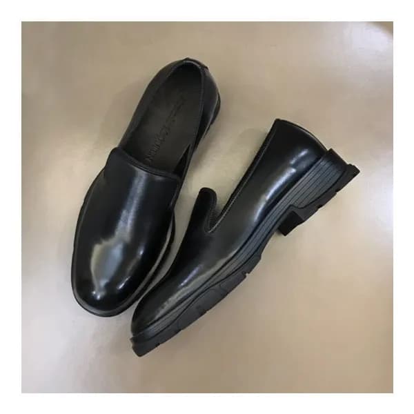 알렉산더맥퀸 남성 모던 블랙 로퍼 - Mens Black Loafer -alx0180x - 1