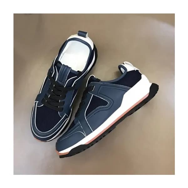에르메네질도 제냐 남성 네이비 스니커즈 - Ermenegildo Zegna Mens Nav… - 1