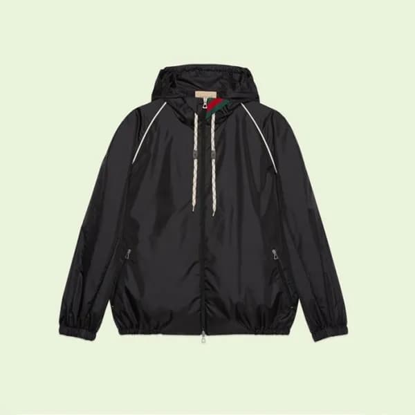 구찌 남성 캐쥬얼 블랙 자켓 - Gucci Mens Black Jackets - gu00… - 1