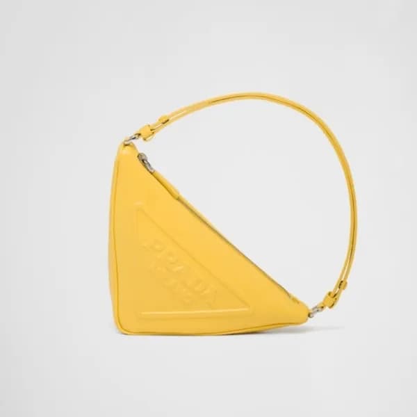 프라다 여성 옐로우 숄더백 - Prada Womens Yellow Shoulder Bag … - 1