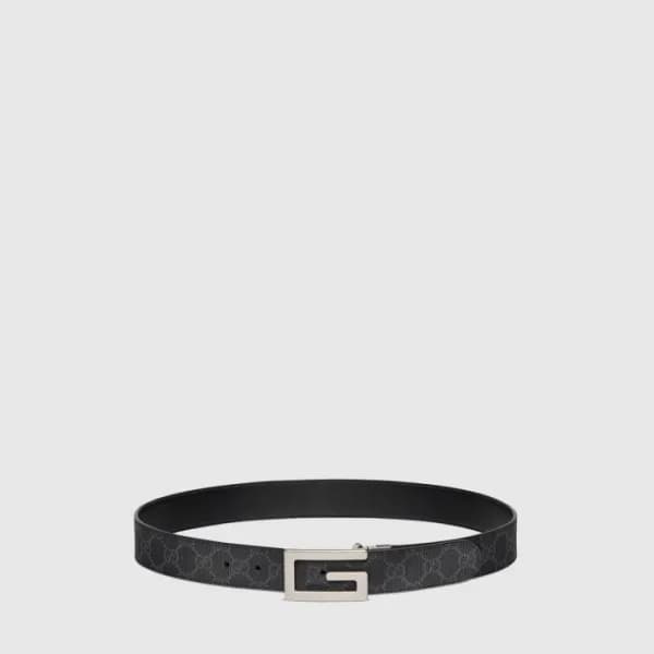 구찌 남성 스퀘어 G 버클 벨트 - Gucci Mens Square G Buckle Bel… - 1