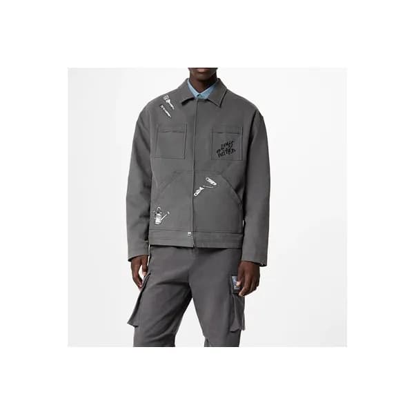 루이비통 남성 그레이 자켓 - Louis vuitton Mens Gray Jackets -… - 1