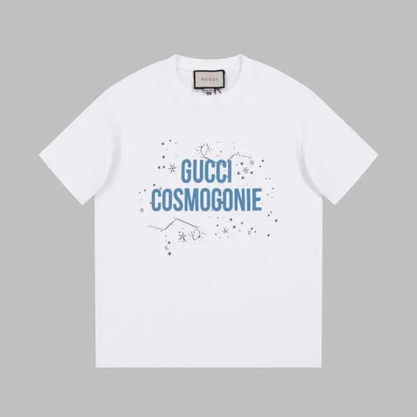 구찌 남/녀 화이트 크루넥 반팔티 - Gucci Unisex White Short slee… - 1
