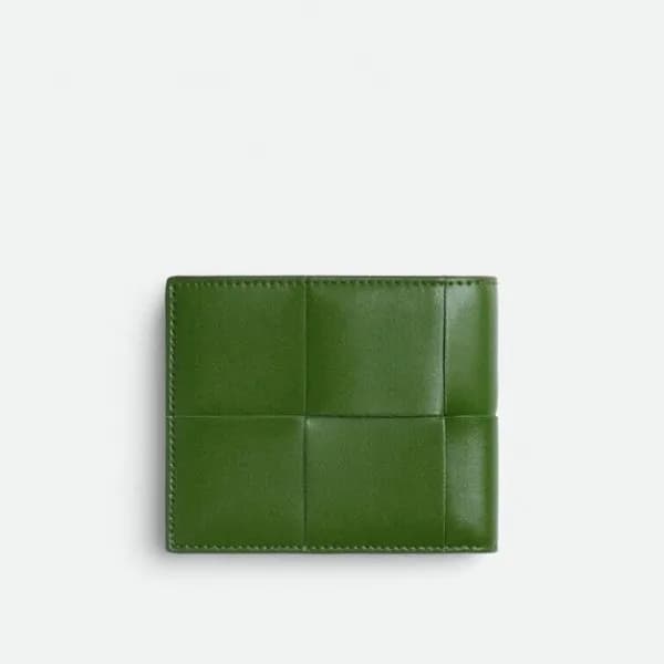 보테가베네타 남성 그린 카드 지갑 - Bottega Veneta Mens Green Car… - 1