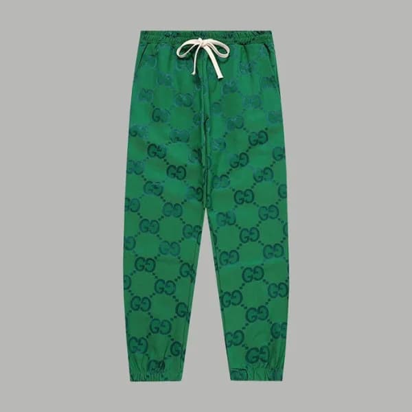 구찌 남성 캐쥬얼 그린 팬츠 - Gucci Mens Green Pants - gu862x - 1