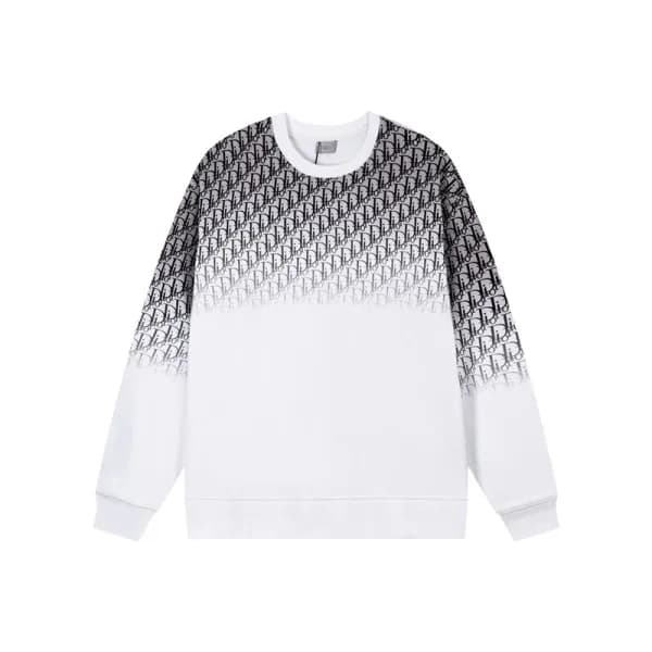 디올 남성 클래식 블랙 긴팔티 - Dior Mens Black Tshirts - di628… - 1