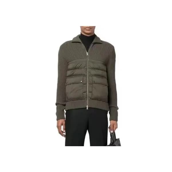 몽클레어 남성 카키 다운 자켓 - Moncler Mens Khaki Down Jackets… - 1