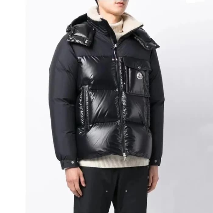 몽클레어 남성 블랙 다운 패딩 - Moncler Mens Black Down Padding… - 1