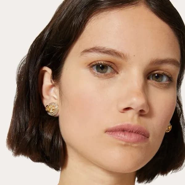 발렌티노 여성 골드 이어링 - Valentino Womens Gold Earring - a… - 1