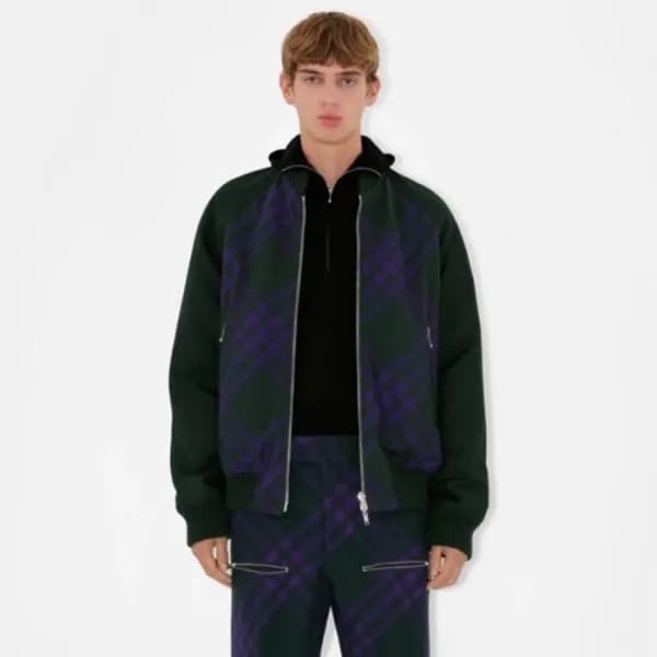 버버리 남성 그린 다운 자켓 - Burberry Mens Green Jackets - cl… - 1