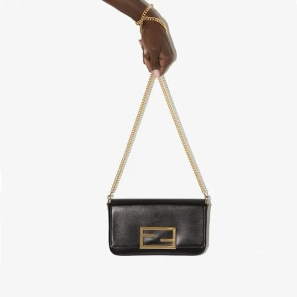 펜디 여성 블랙 바게트 백 - Fendi Womens Baguette Bag - feb25… - 1