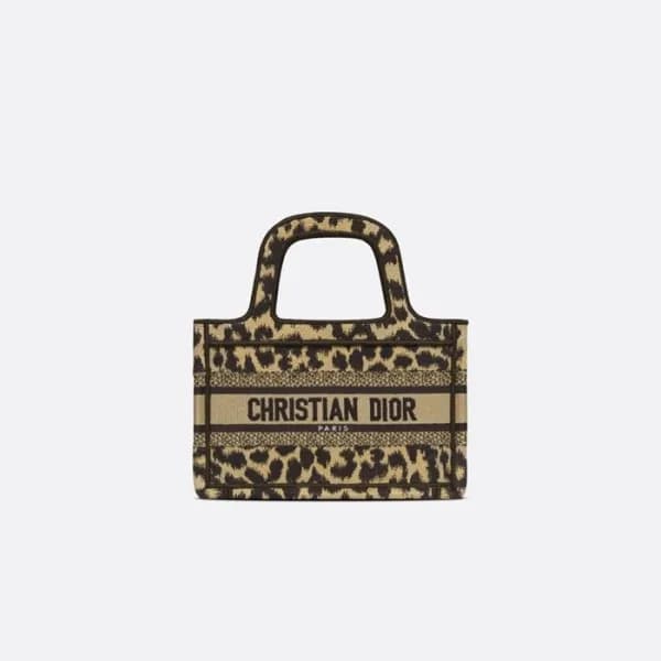 디올 여성 호피 미니 북토트 - Dior Womens Mini Book Tote - dib… - 1