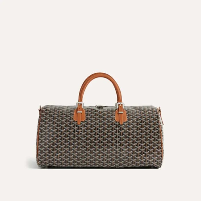 고야드 남/녀 블랙 탄 보스턴 백 45/50 - Goyard Unisex Boston Ba… - 1