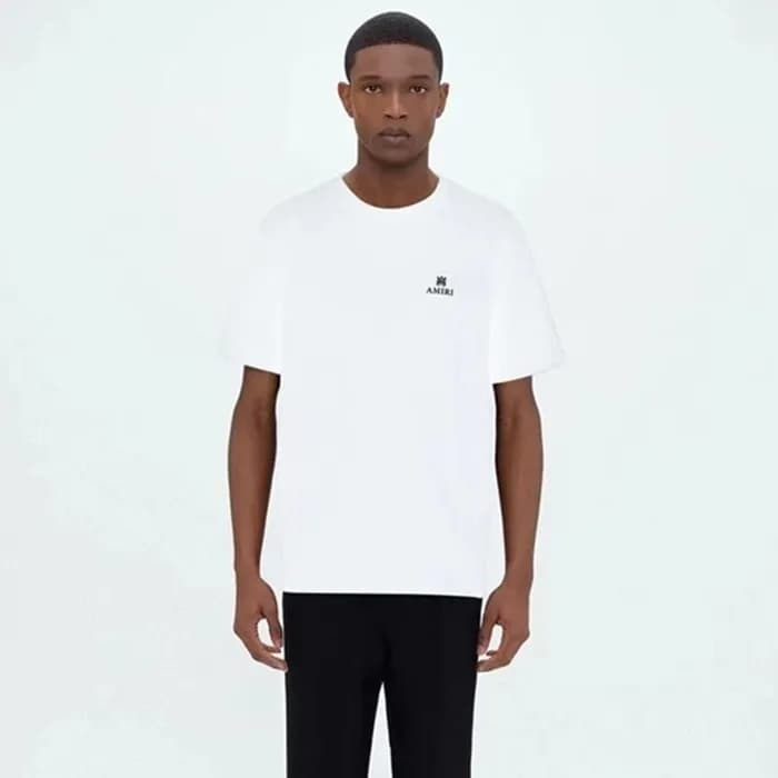 아미리 남성 화이트 반팔티 - Amiri Mens White Tshirts - amr317… - 1