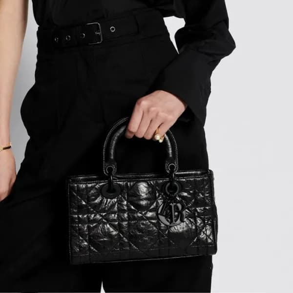 디올 여성 블랙 디자이어 백 - Dior Womens Black D-Sire Bag - d… - 1
