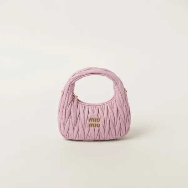 미우미우 여성 완더 마테라쎄 호보 백 - Miumiu Womens Wander Matela… - 1
