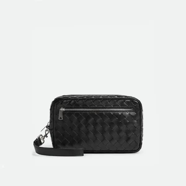 보테가베네타 남성 블랙 파우치 - Bottega Veneta Mens Black Pouch… - 1