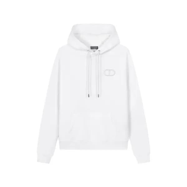 디올 남/녀 화이트 후드티 - Dior Unisex White Hoodie - dic191… - 1
