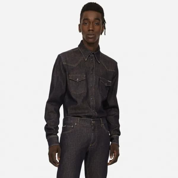 돌체앤가바나 남성 블랙 자켓 - Dolce&Gabbana Mens Black Jackets… - 1