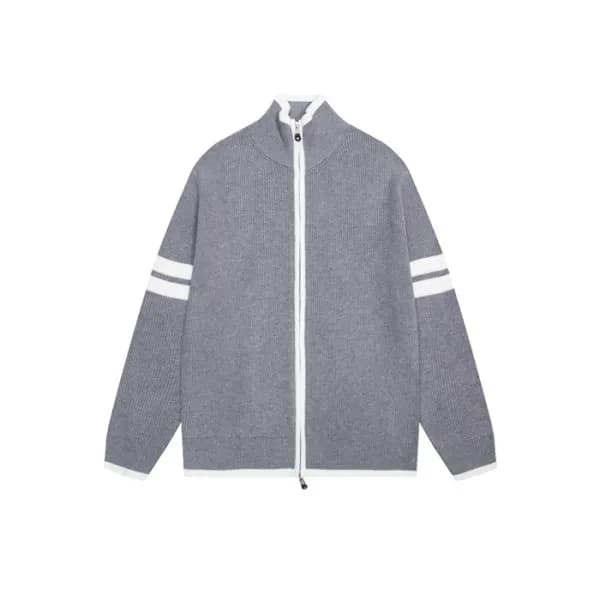 톰브라운 남성 집업 스웨터- Thom Browne Mens Zip-up Sweater - … - 1