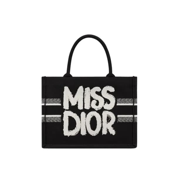 디올 여성 미스 디올 북토트 M1286 - Dior Womens Miss-D Allover… - 1