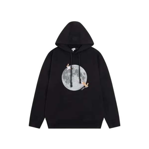 로에베 남성 베이직 후드티 - Loewe Mens Basic Hoodie - loc4544… - 1